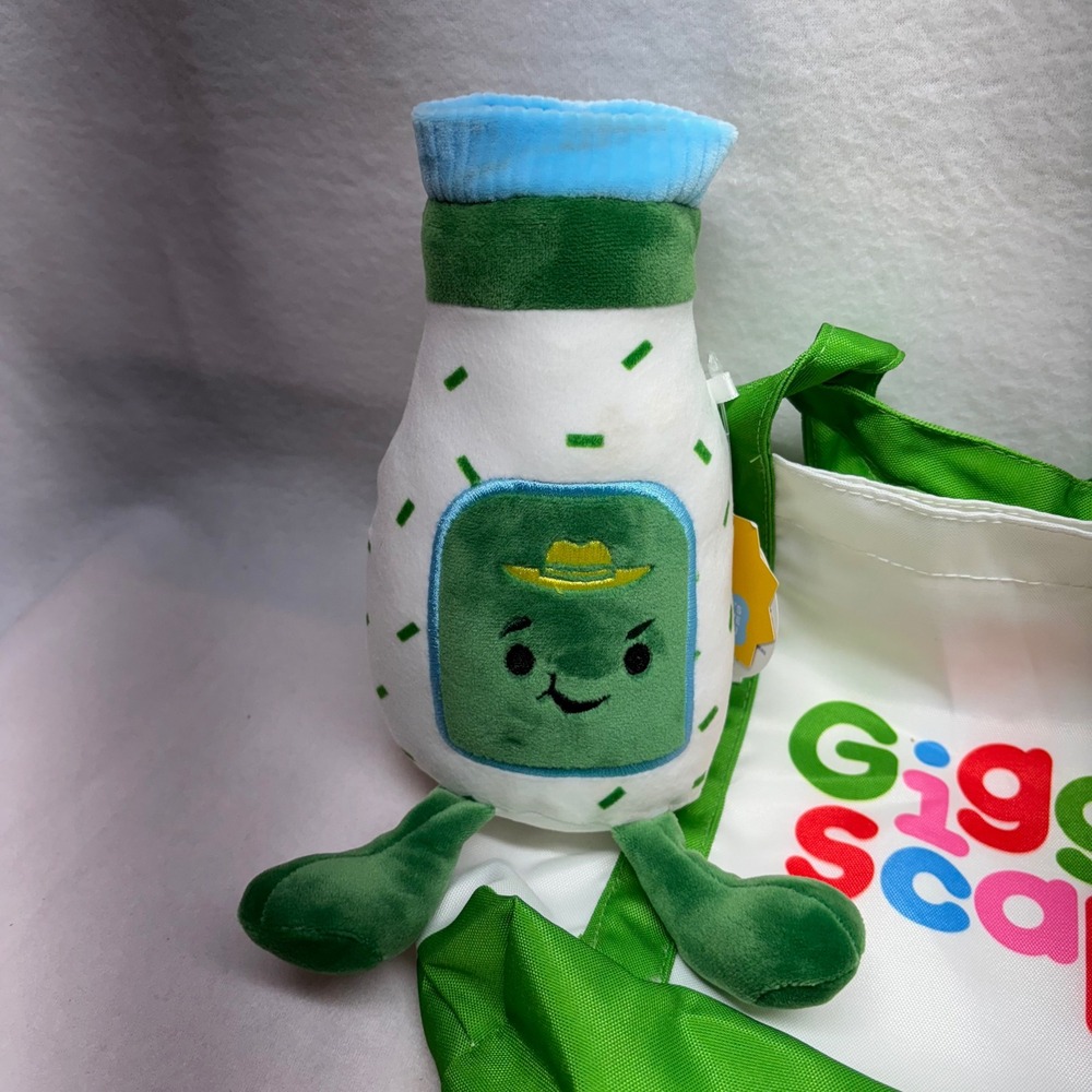 GiggleScape Plush Ranch Salad Dressing Bottle Stuffed Toy‎ Ages 1+